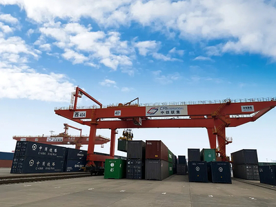 上合組織農(nóng)業(yè)基地農(nóng)產(chǎn)品出口專列首發(fā) 促進區(qū)域農(nóng)產(chǎn)品高效流通與貿(mào)易合作